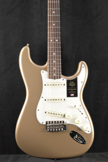 Fender American Vintage II 1965 Stratocaster Shoreline Gold Round-Lam Rosewood Fingerboard