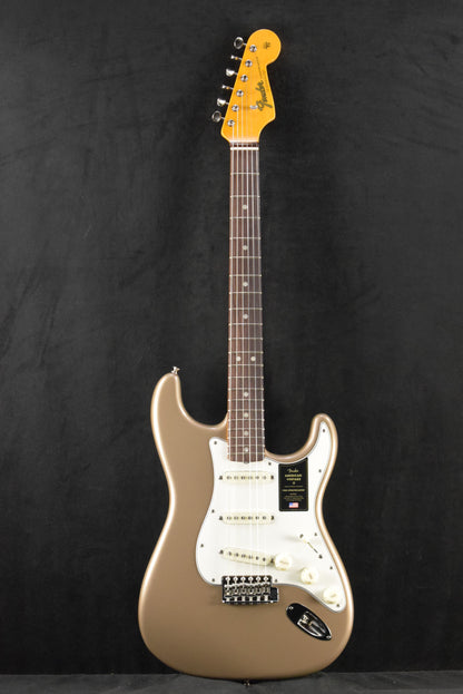 Fender American Vintage II 1965 Stratocaster Shoreline Gold Round-Lam Rosewood Fingerboard