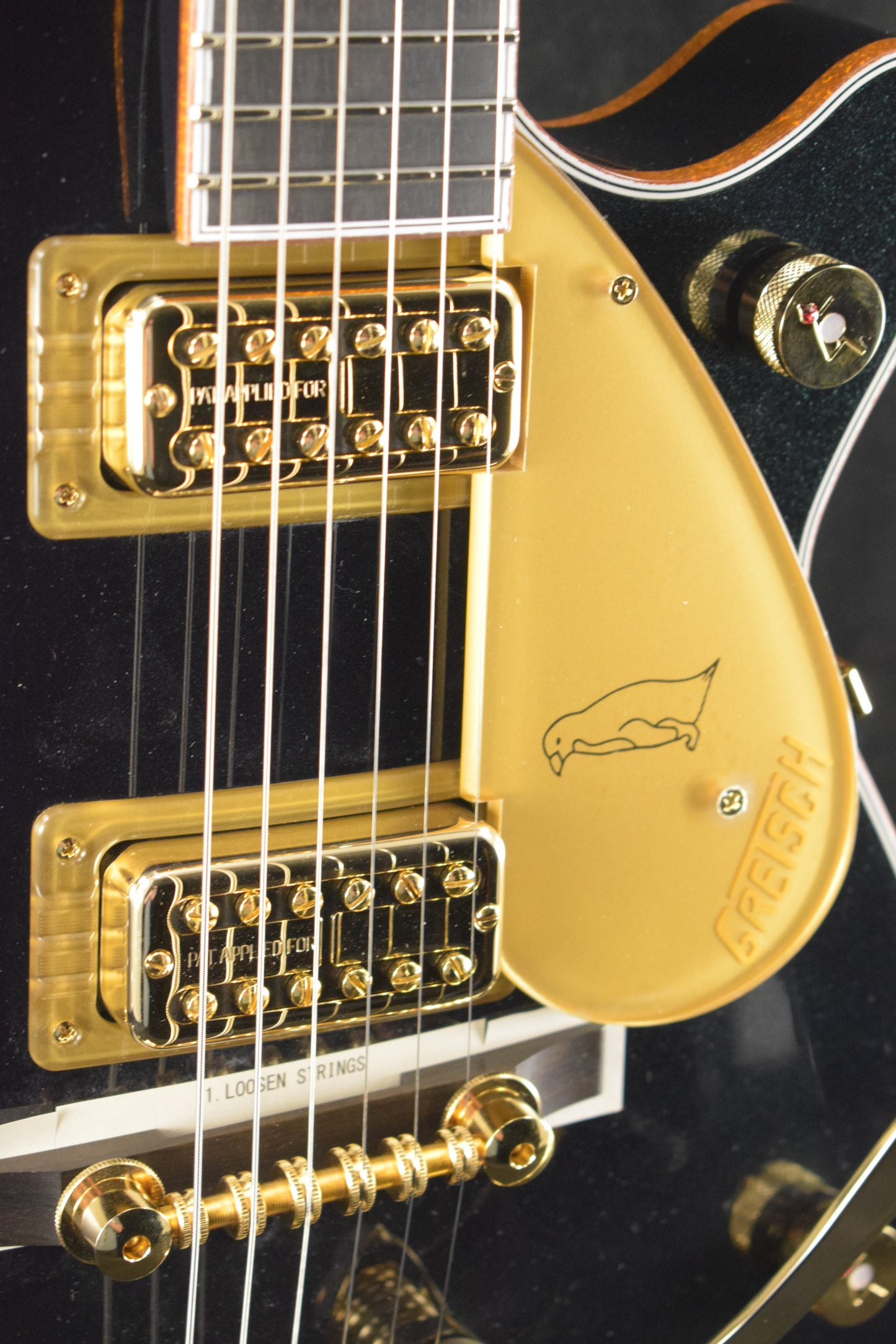 Gretsch G6134TG-58 Limited Edition 1958 Custom Penguin with Bigsby Emerald Night Ebony Fingerboard