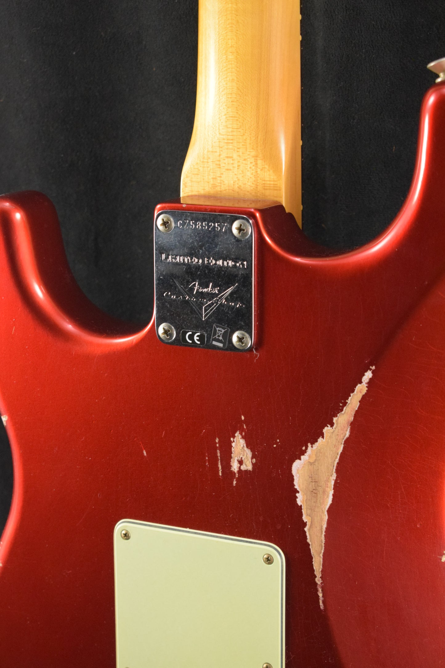 Fender Limited Edition 1960 Strat Relic Aged Candy Apple Red w/ Matching Headstock