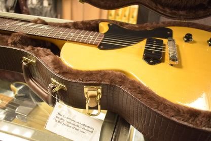 Gibson Murphy Lab 1957 Les Paul Junior Single Cut TV Yellow Heavy Aged
