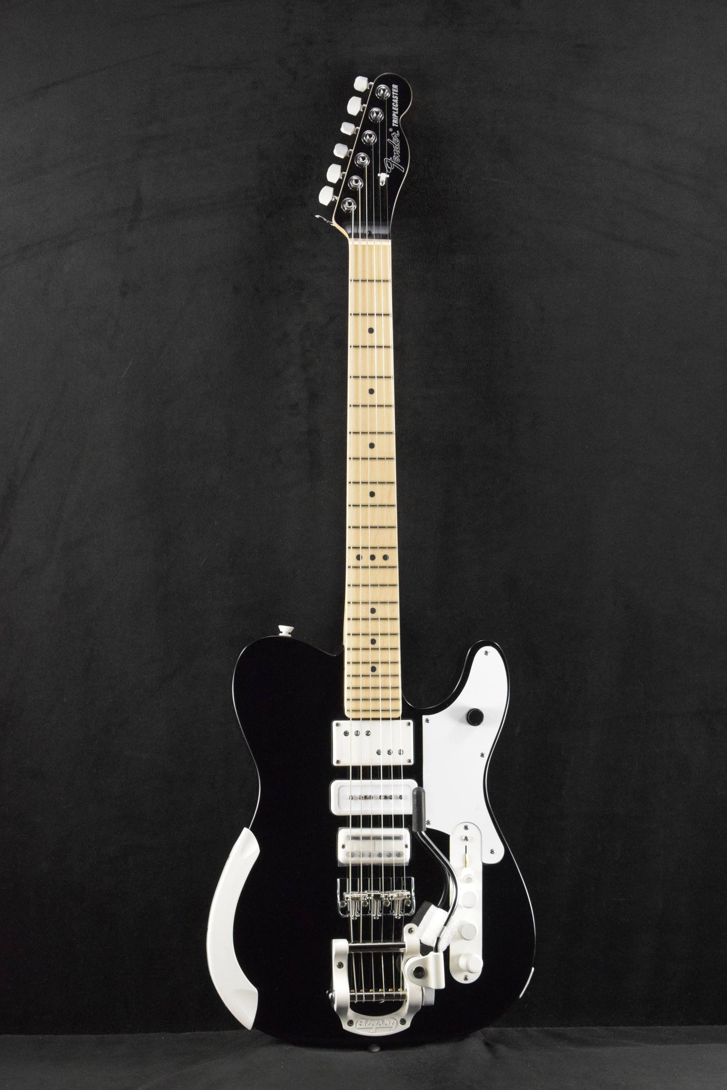 Fender Jack White Triplecaster Black Maple Fingerboard
