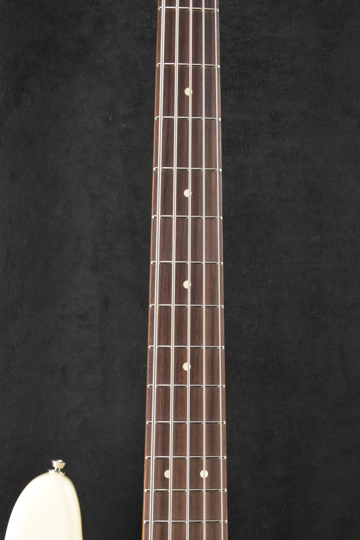 Fender American Professional Precision Bass V Olympic White Rosewood Fingerboard