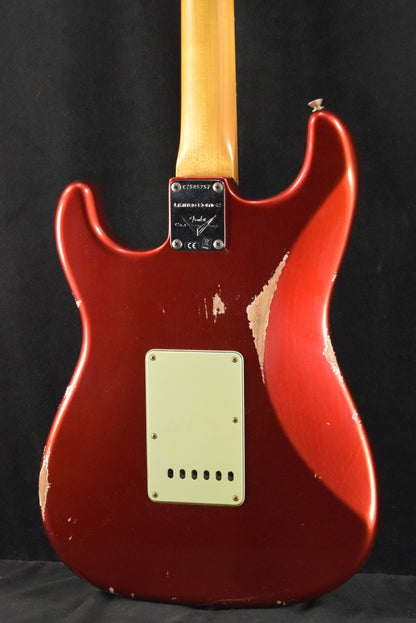 Fender Limited Edition 1960 Strat Relic Aged Candy Apple Red w/ Matching Headstock