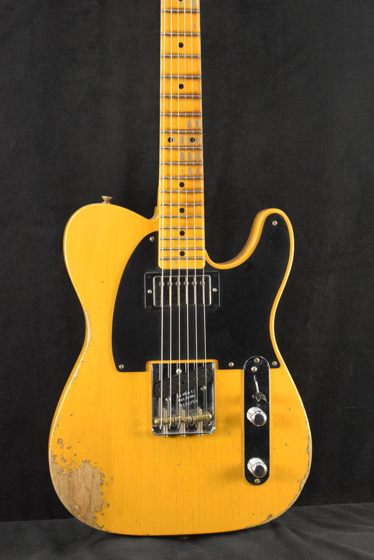 Fender Limited Edition HS Blackguard Tele Heavy Relic - Aged Butterscotch Blonde