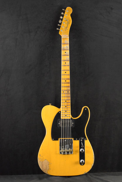 Fender Limited Edition HS Blackguard Tele Heavy Relic - Aged Butterscotch Blonde