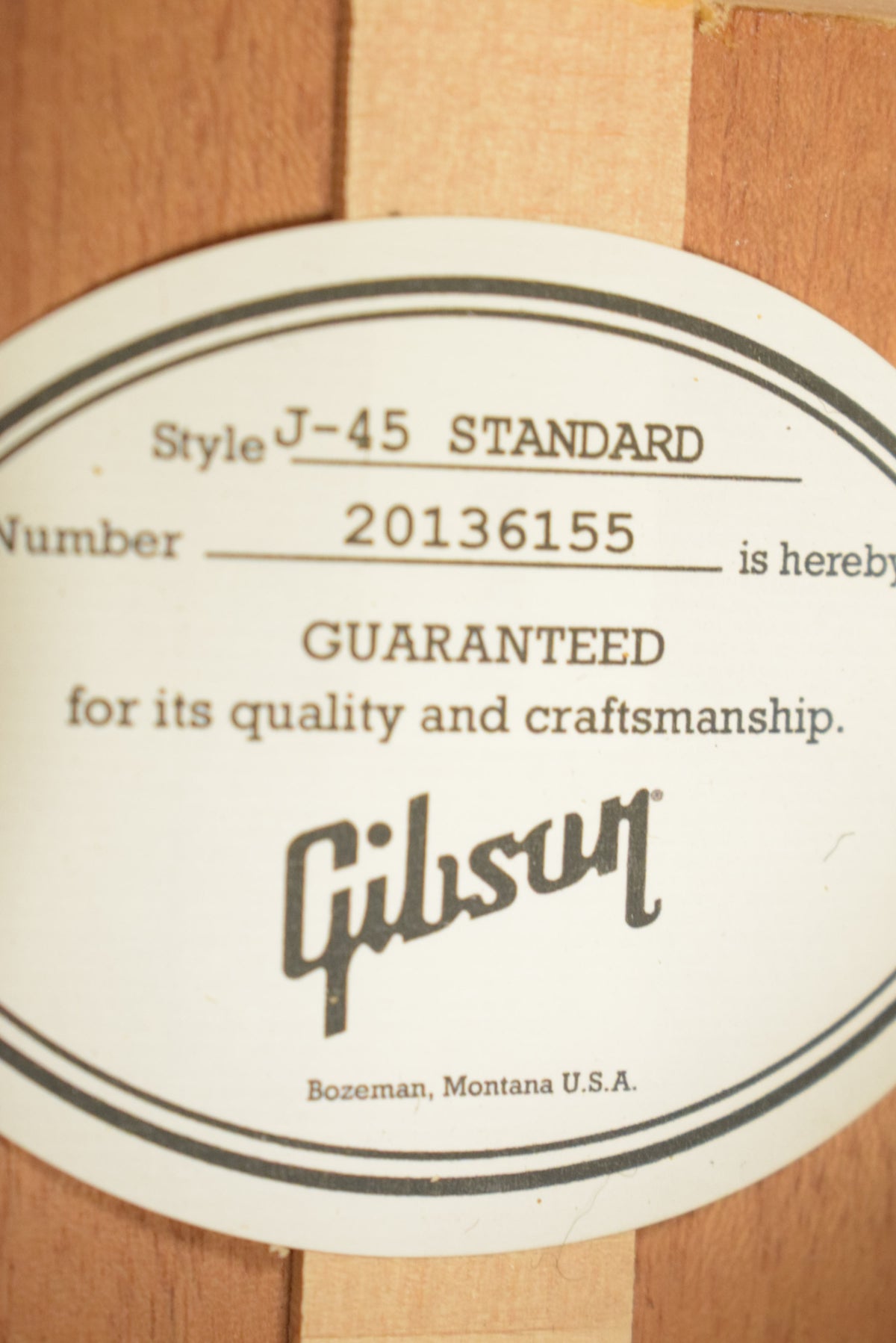 Gibson J-45 Standard Bluebonnet
