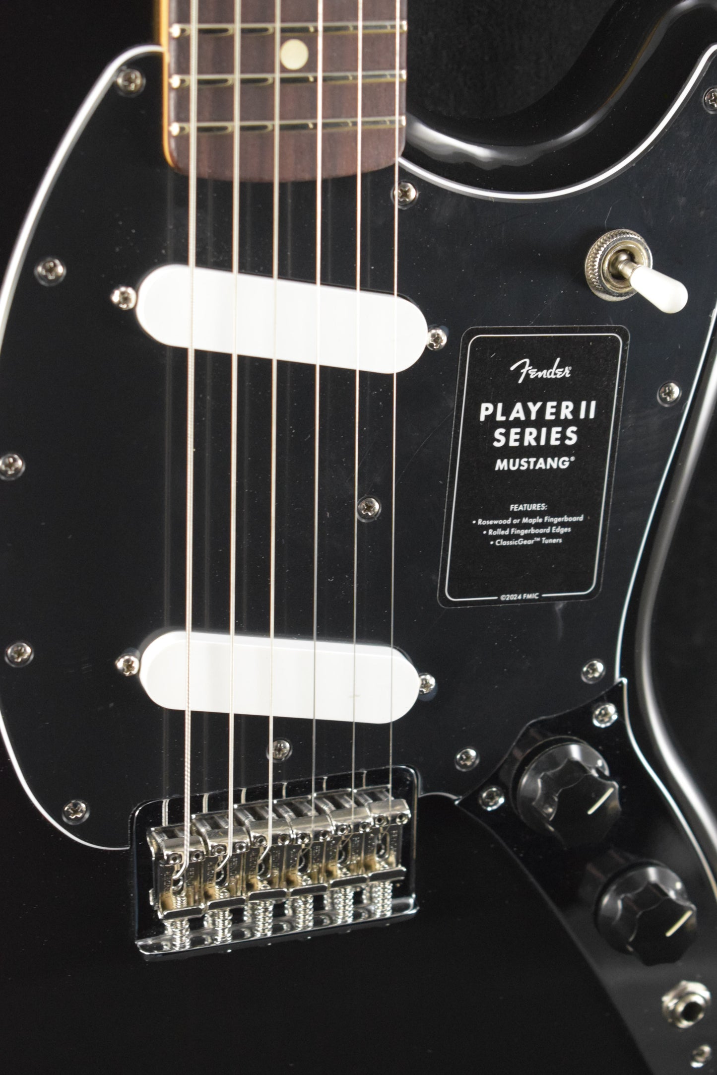Fender Player II Mustang Black Rosewood Fingerboard