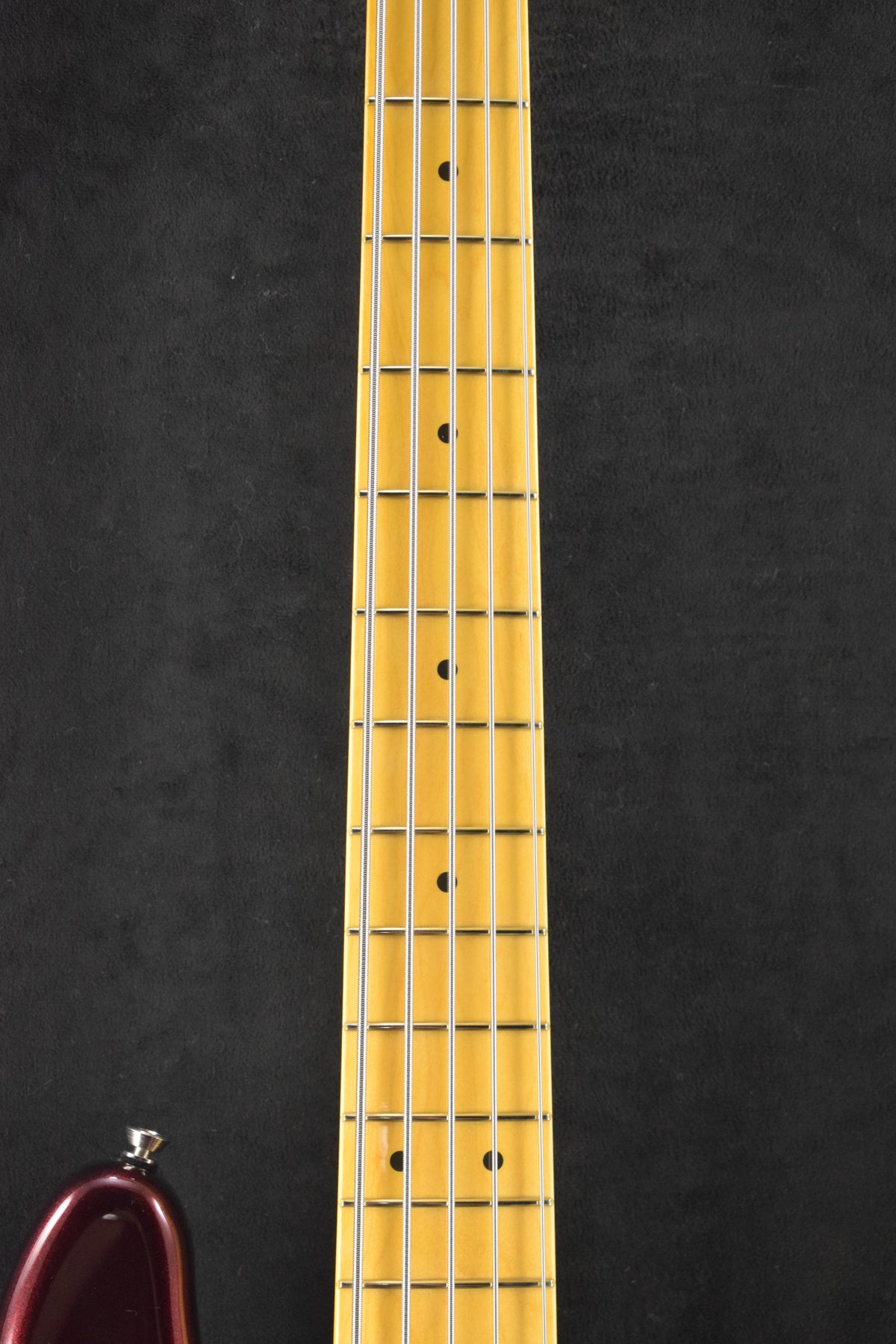 Fender American Professional Jazz Bass V Oxblood Maple Fingerboard