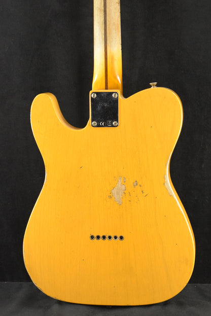 Fender Limited Edition HS Blackguard Tele Heavy Relic - Aged Butterscotch Blonde