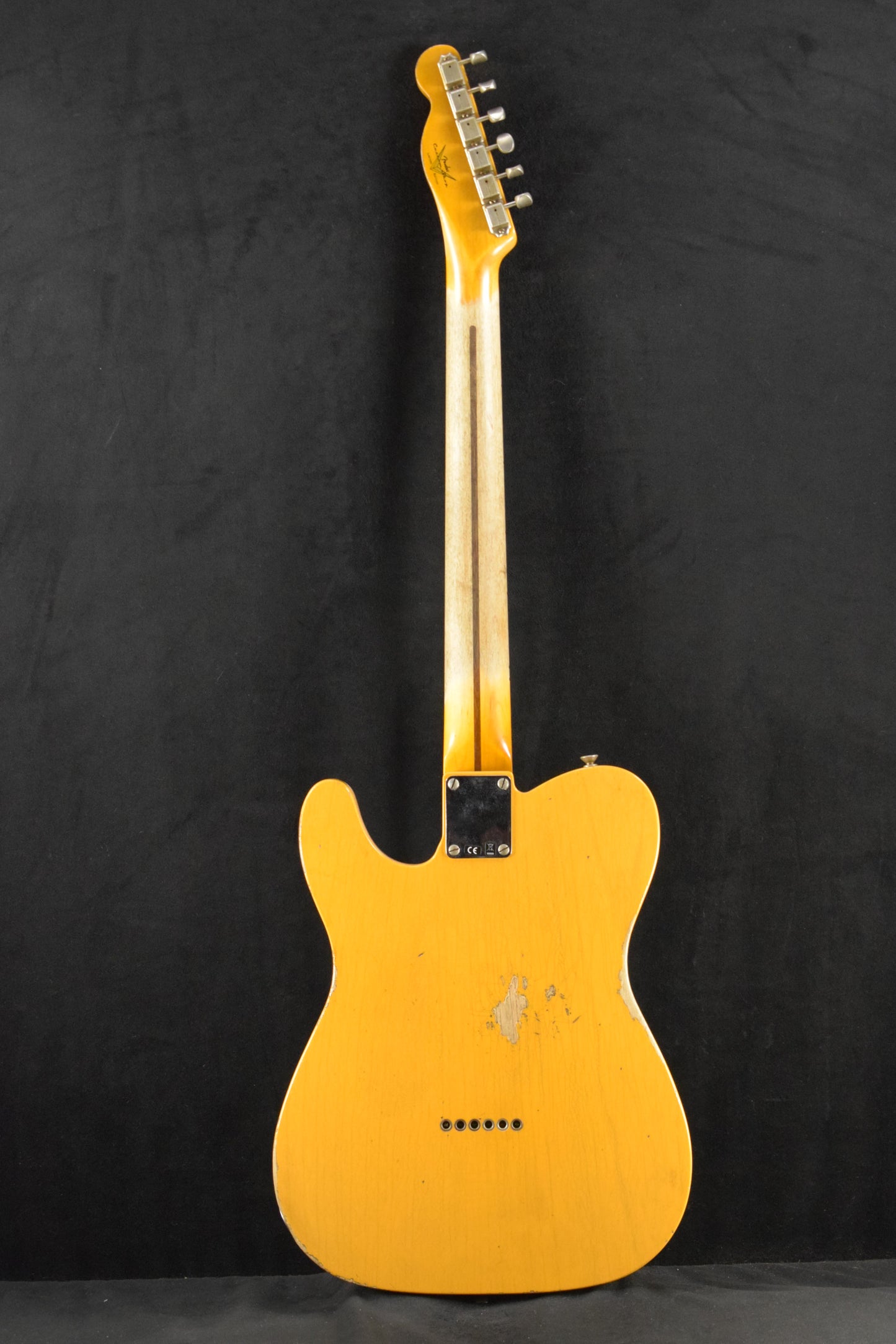 Fender Limited Edition HS Blackguard Tele Heavy Relic - Aged Butterscotch Blonde