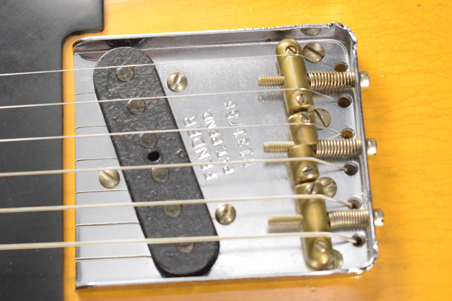 Fender Limited Edition HS Blackguard Tele Heavy Relic - Aged Butterscotch Blonde