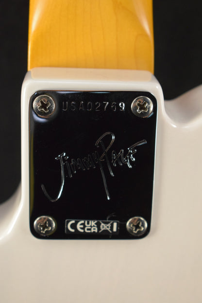 Fender Jimmy Page Mirror Telecaster Rosewood Fingerboard White Blonde