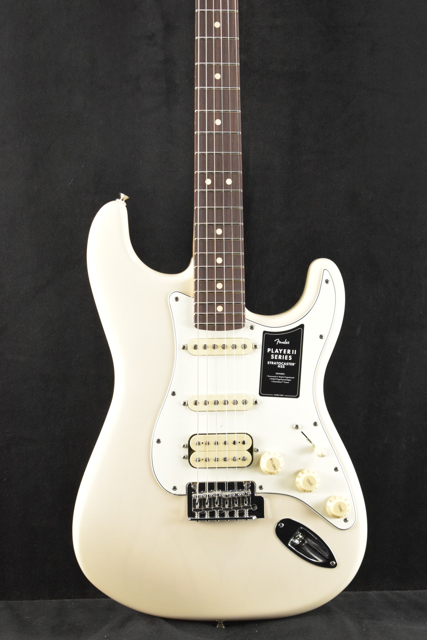 Fender Player II Stratocaster HSS White Blonde Rosewood Fingerboard
