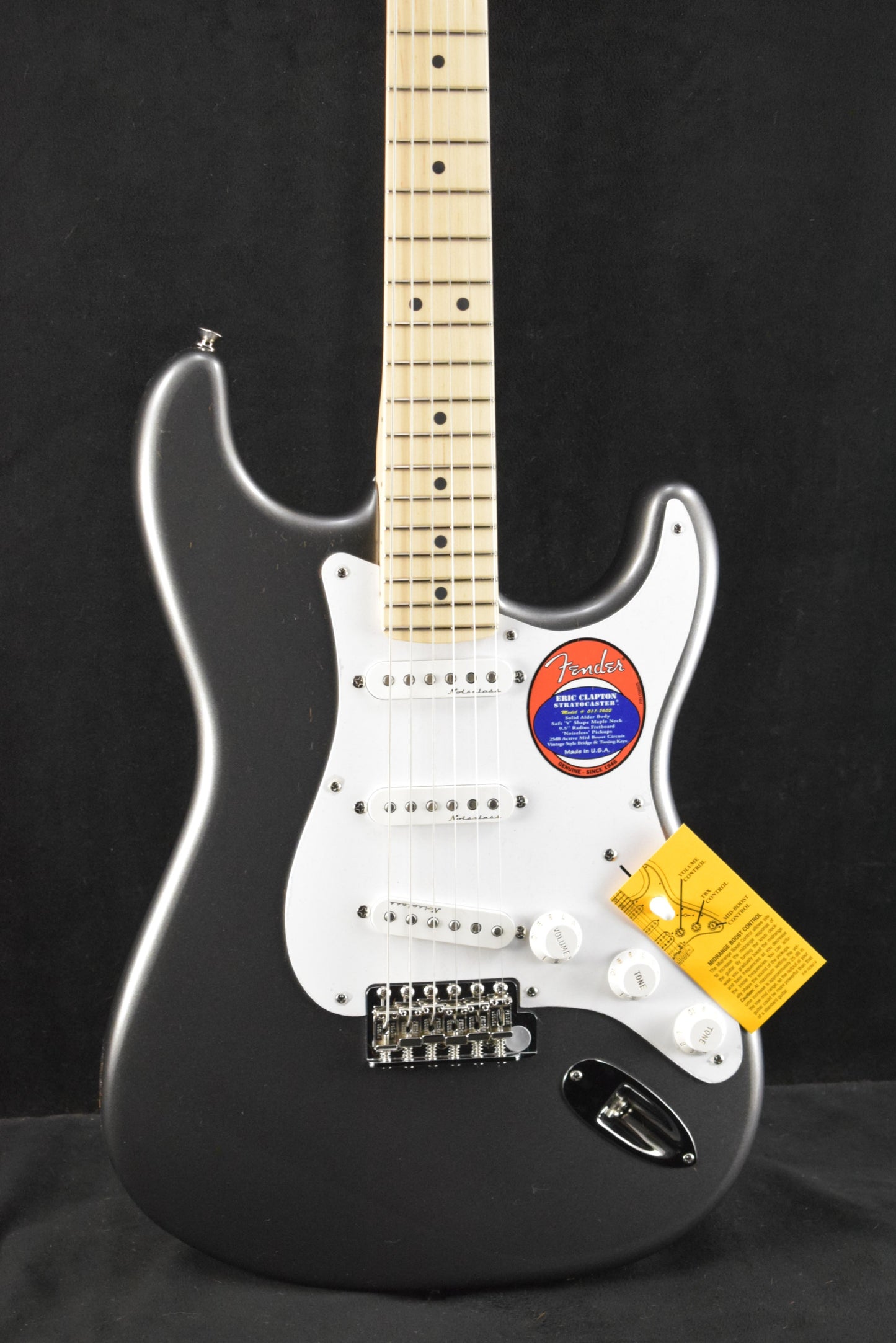 Fender Eric Clapton Stratocaster Maple Fingerboard Pewter