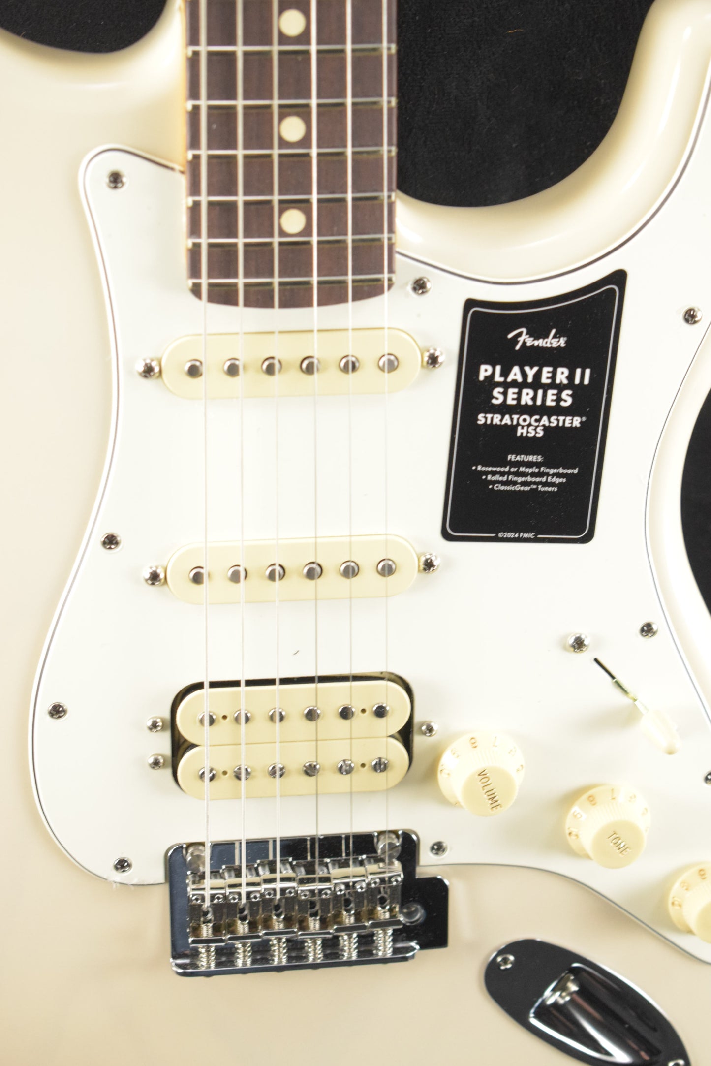 Fender Player II Stratocaster HSS White Blonde Rosewood Fingerboard