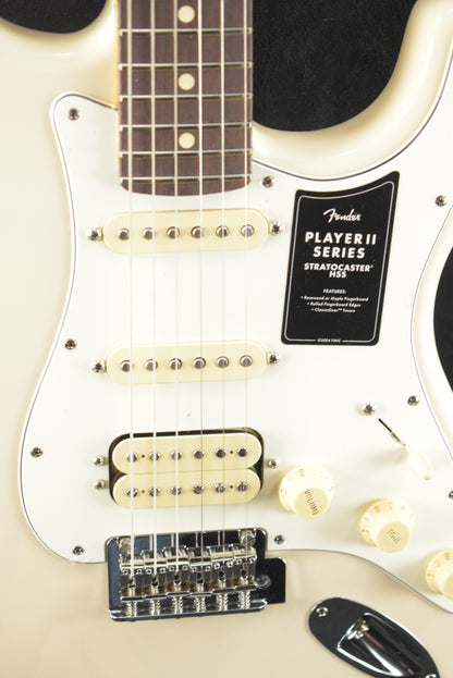 Fender Player II Stratocaster HSS White Blonde Rosewood Fingerboard