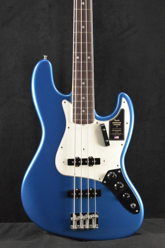 Fender American Vintage II 1966 Jazz Bass Lake Placid Blue Rosewood Fingerboard