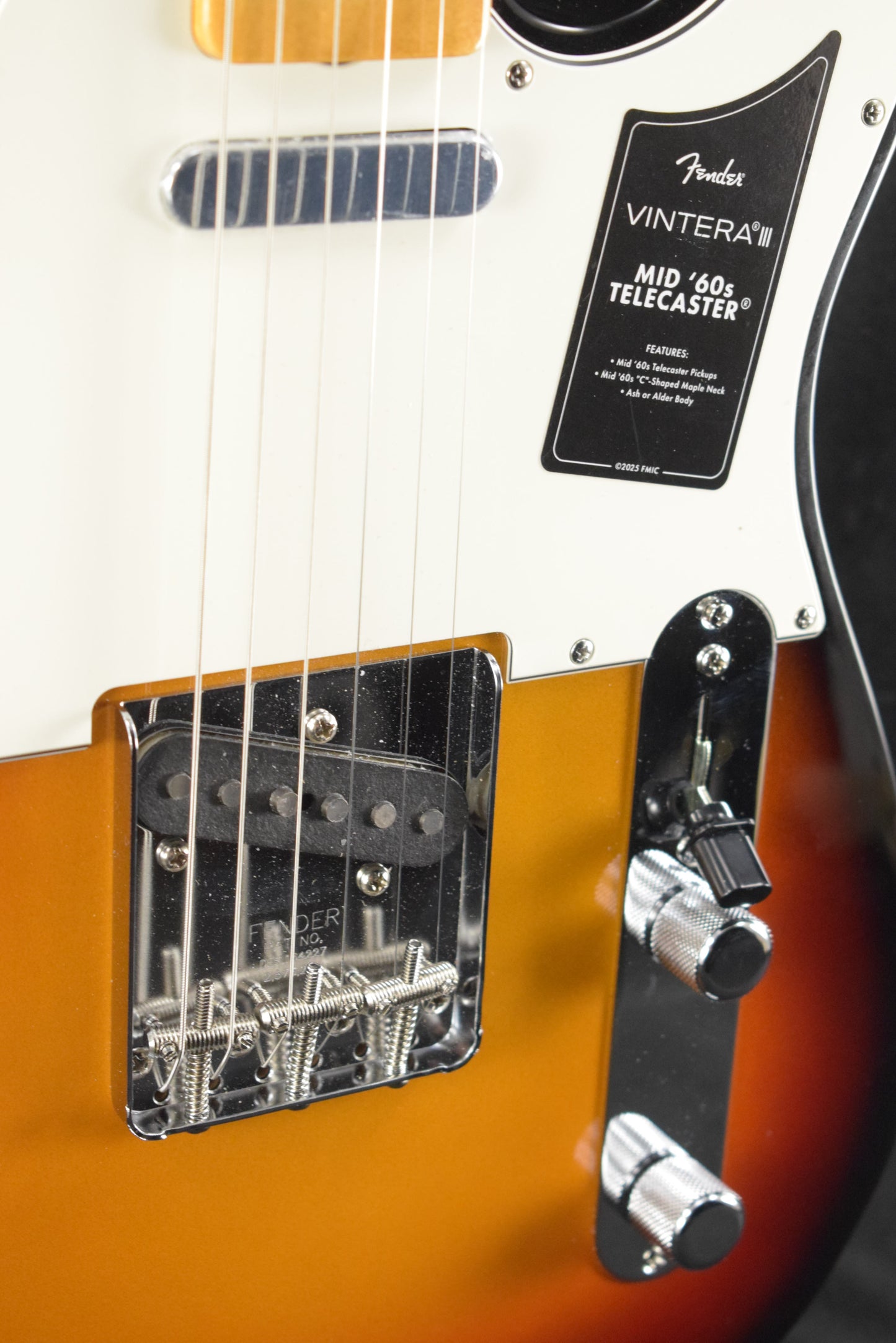 Fender Vintera III Mid '60s Telecaster 3-Color Sunburst Maple Fingerboard