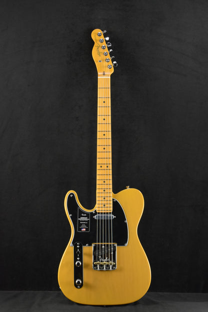 Fender American Professional II Telecaster Left-Hand Maple Fingerboard Butterscotch Blonde