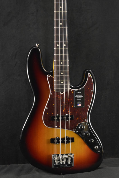 Fender American Professional Jazz Bass 3-Color Sunburst Rosewood Fingerboard
