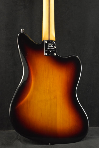 Fender American Professional II Jazzmaster Left-Hand 3-Color Sunburst Rosewood Fingerboard