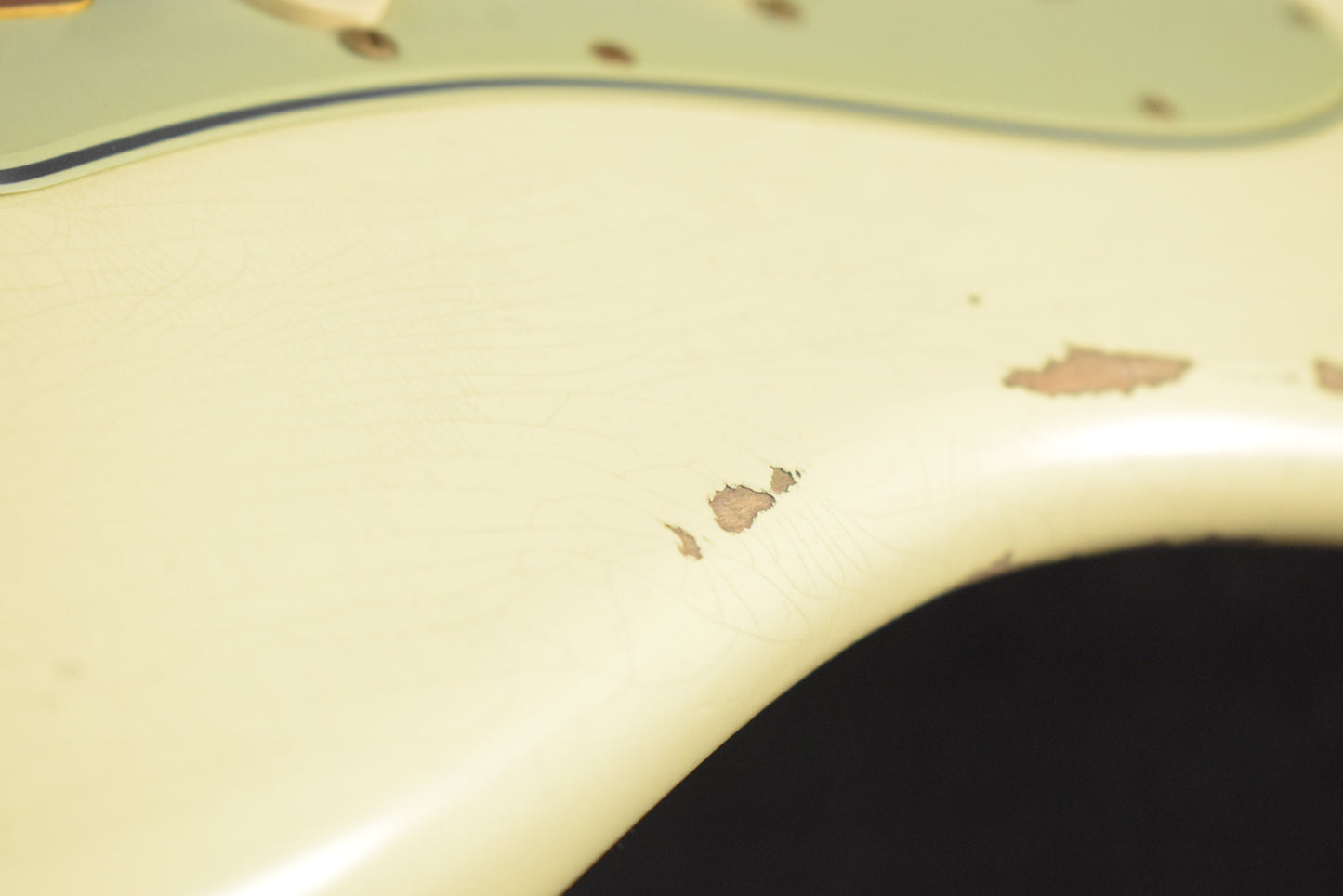 Fender Limited Edition 1960 Strat Relic w/Matching Headstock Vintage White