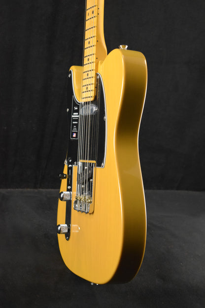 Fender American Professional II Telecaster Left-Hand Maple Fingerboard Butterscotch Blonde