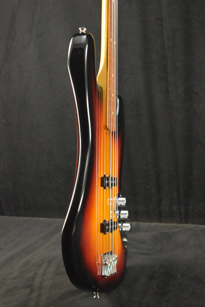 Fender Jaco Pastorius Jazz Bass Fretless Pau Ferro Fingerboard 3-Color Sunburst