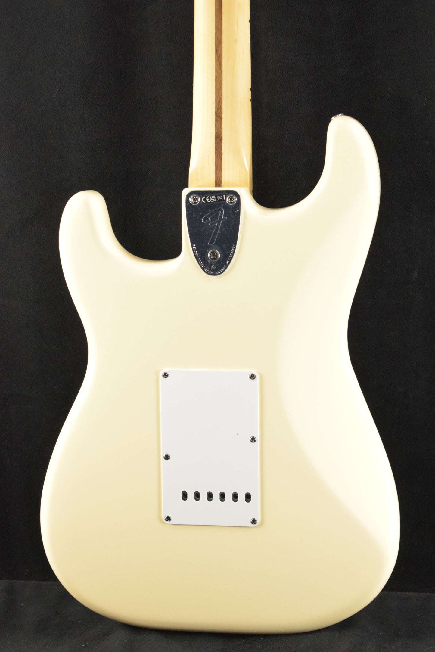 Fender Ritchie Blackmore Stratocaster Olympic White Scalloped Rosewood Fingerboard