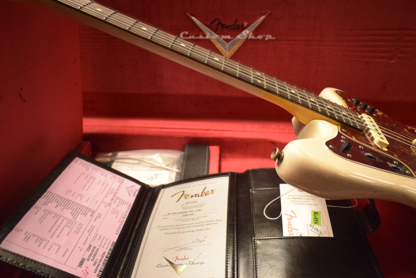 Fender 1963 Jaguar Journeyman Relic Faded Vintage Blonde