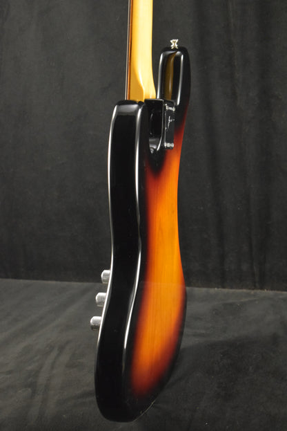 Fender Jaco Pastorius Jazz Bass Fretless Pau Ferro Fingerboard 3-Color Sunburst