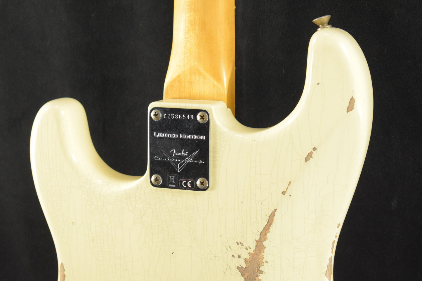 Fender Limited Edition 1960 Strat Relic w/Matching Headstock Vintage White