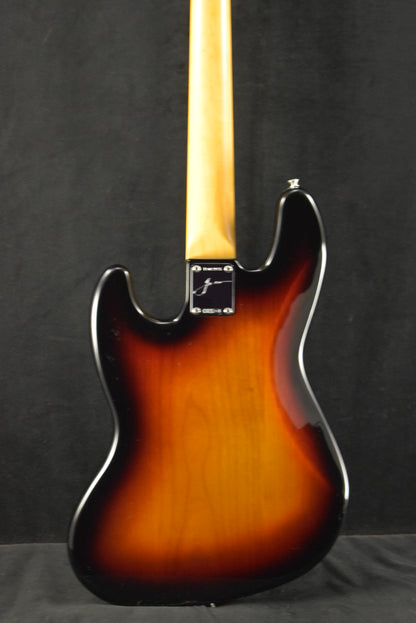 Fender Jaco Pastorius Jazz Bass Fretless Pau Ferro Fingerboard 3-Color Sunburst