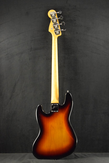 Fender Jaco Pastorius Jazz Bass Fretless Pau Ferro Fingerboard 3-Color Sunburst