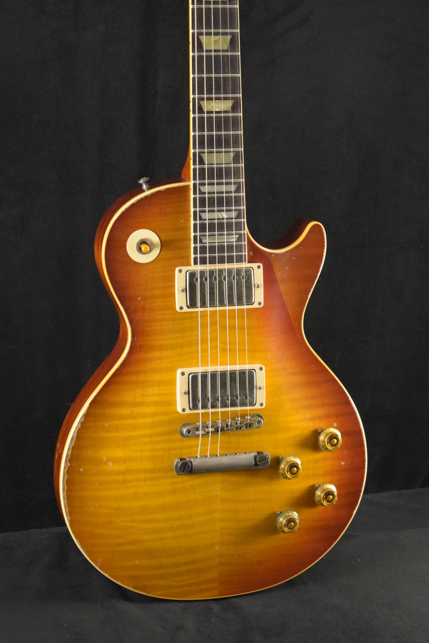 Gibson Custom LE 1959 Les Paul Standard Reissue Heavy Aged Molten Amber Burst