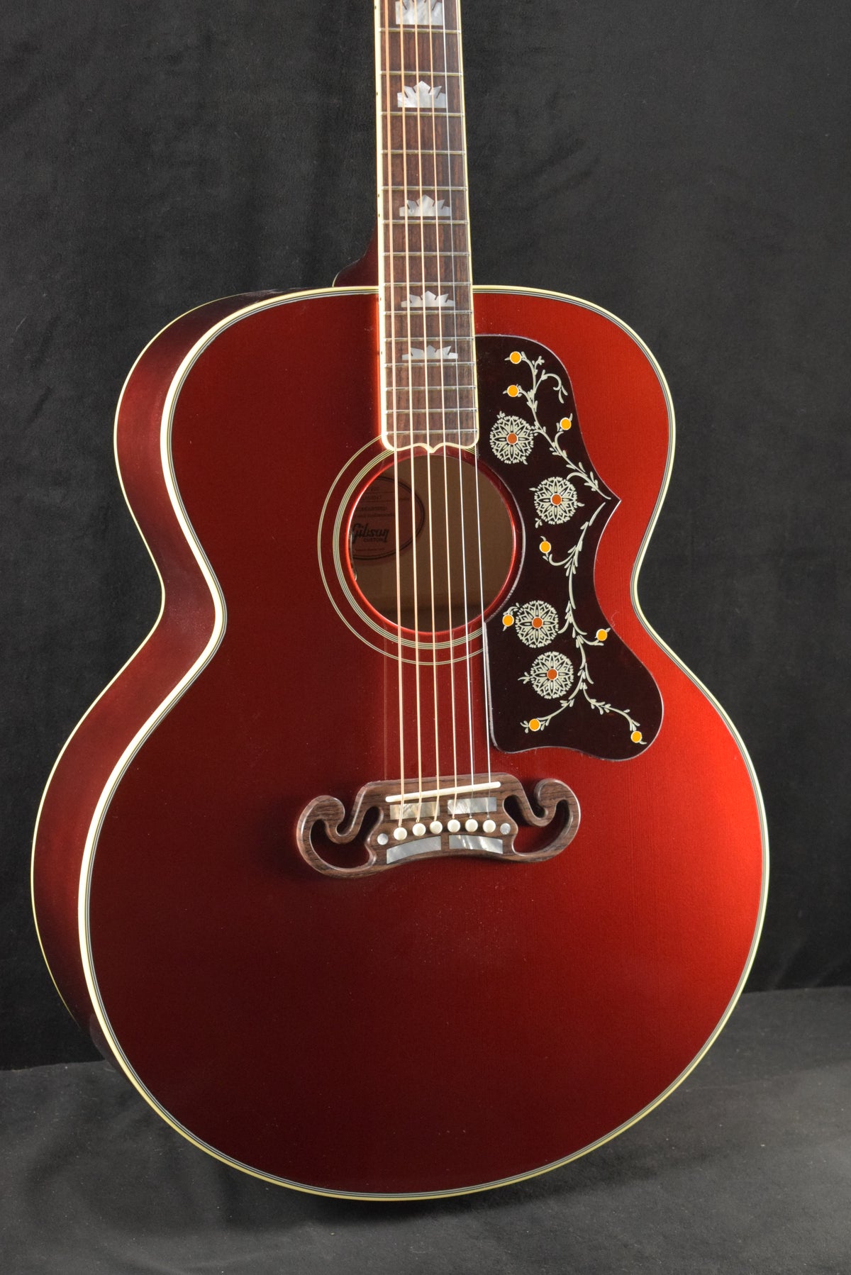 Gibson Custom Made To Measure Acoustic-Electric SJ-200 Original Burgundy Mist
