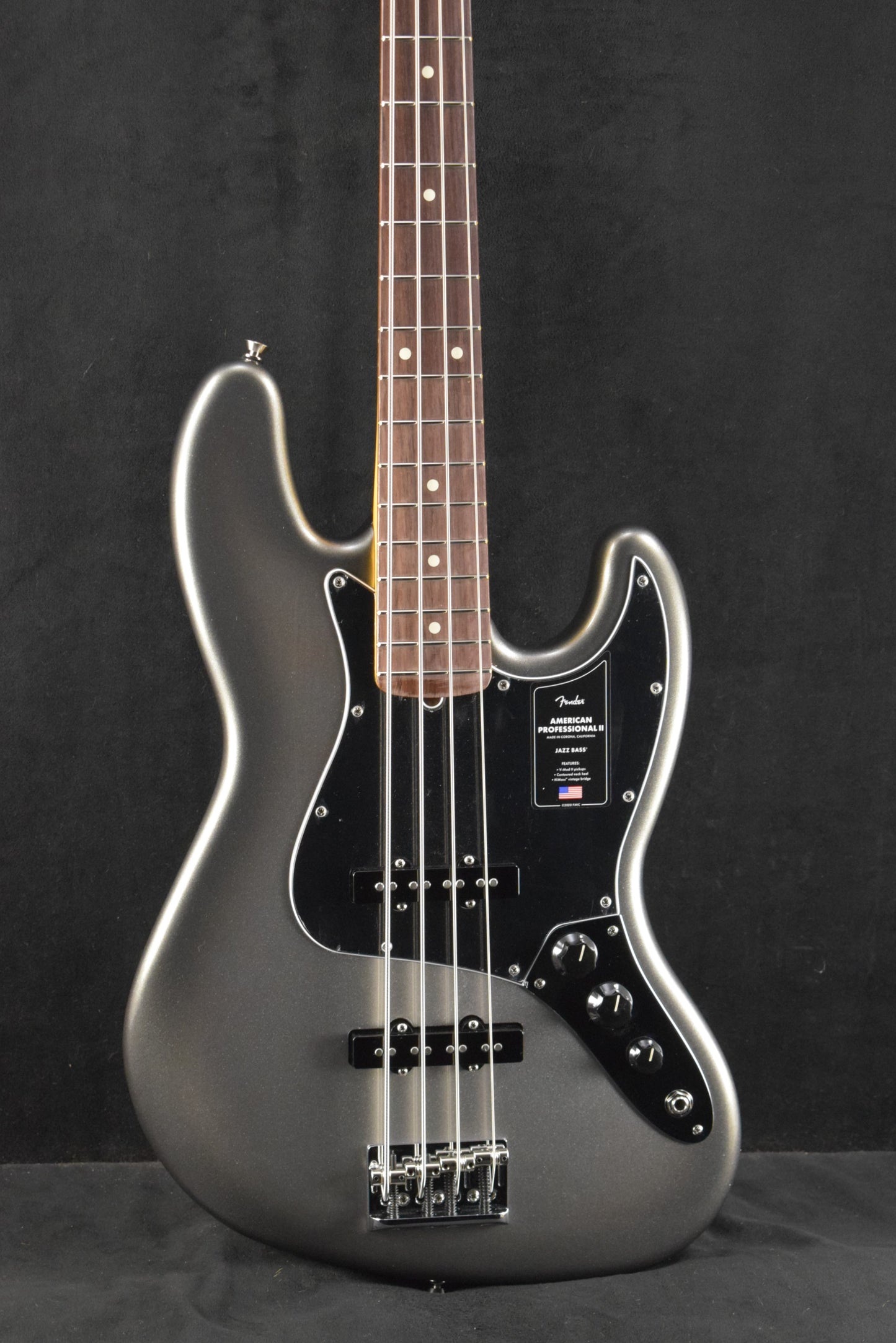 Fender American Professional II Jazz Bass Rosewood Fingerboard Mercury