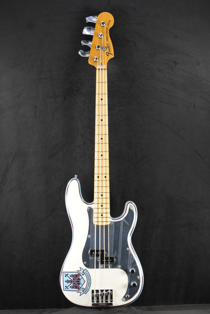 Fender Steve Harris Precision Bass Olympic White Maple Fingerboard