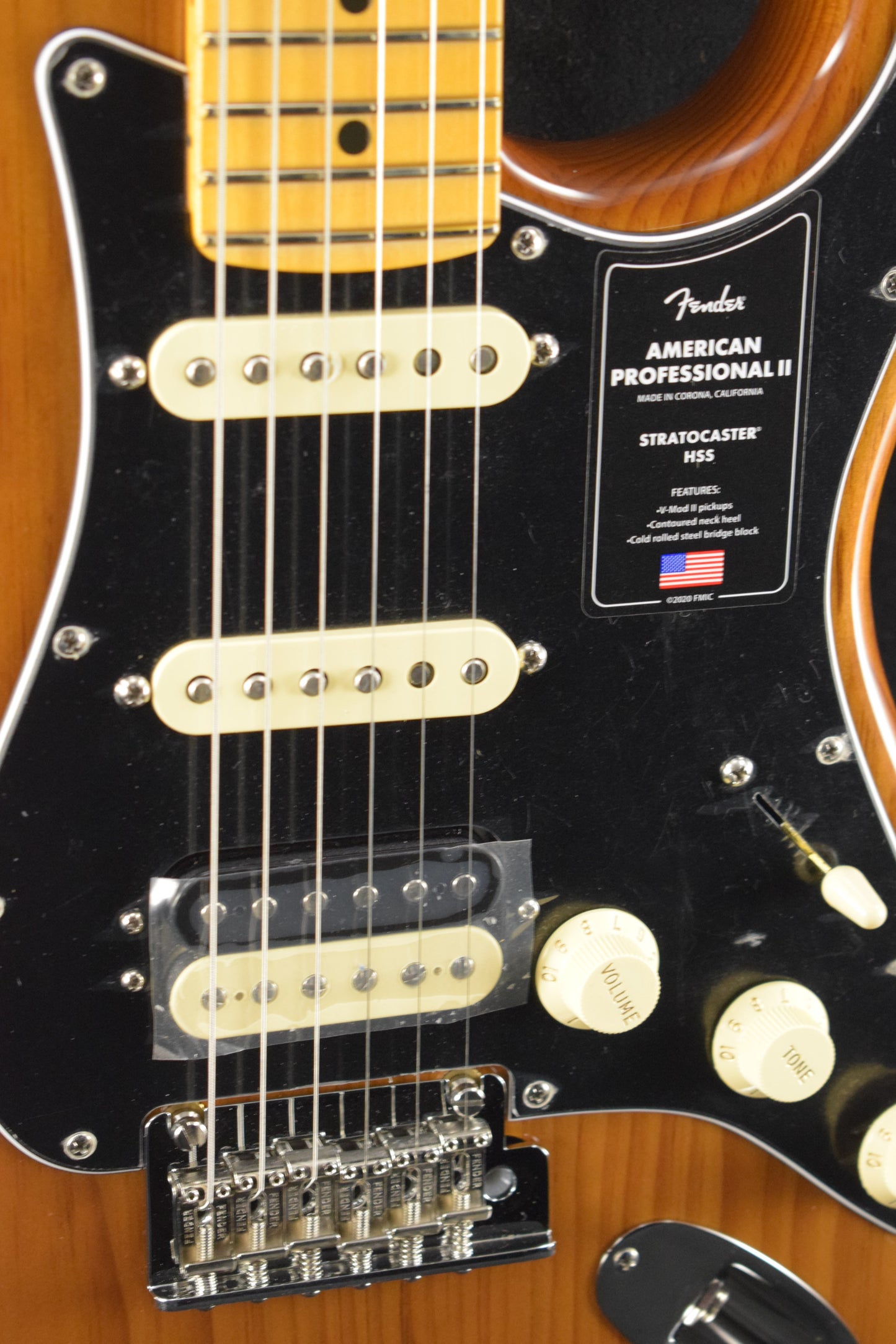 Fender American Professional II Stratocaster HSS Roasted Pine Maple Fingerboard