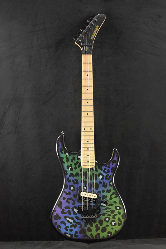 Kramer Baretta "Feral Cat" Custom Graphic Rainbow Leopard B-STOCK
