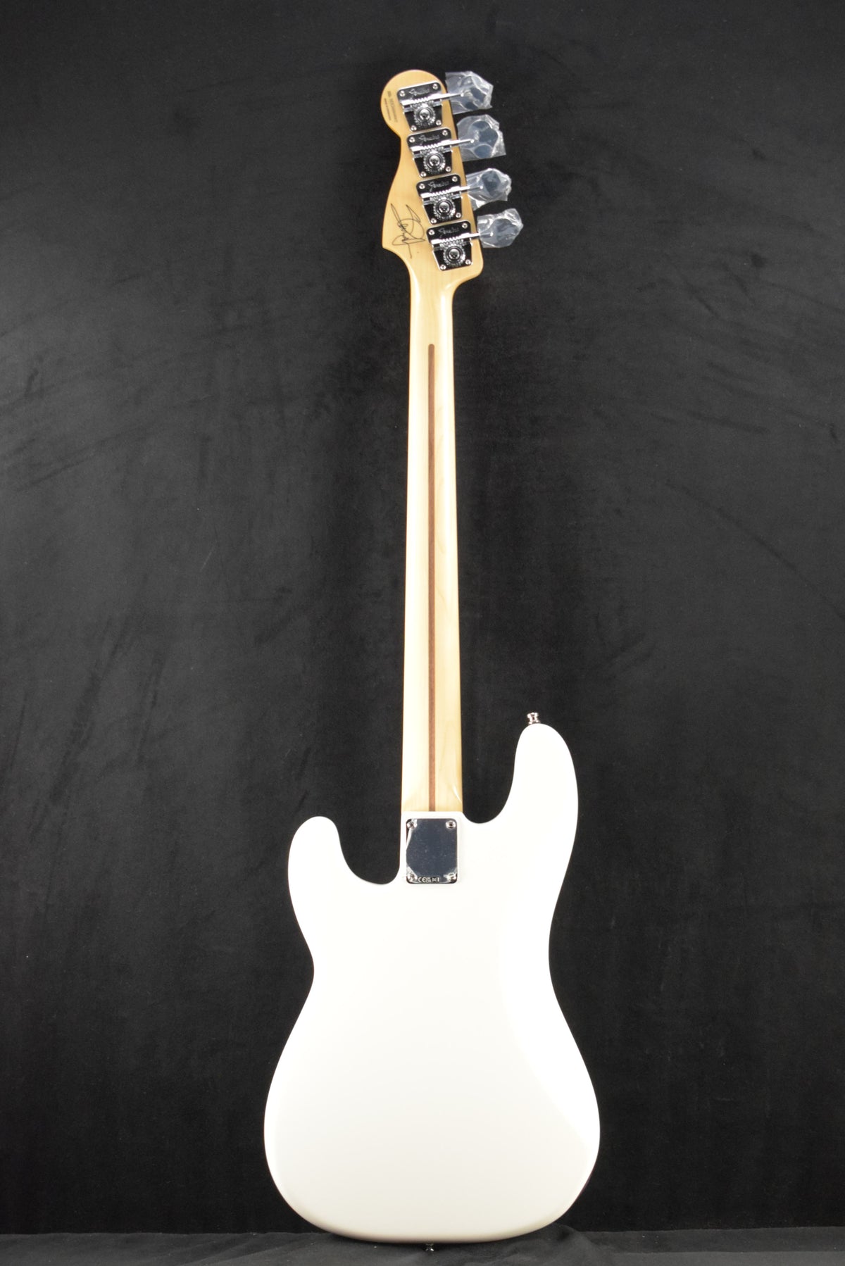 Fender Steve Harris Precision Bass Olympic White Maple Fingerboard