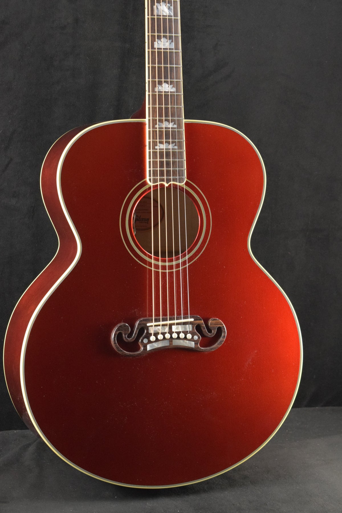 Gibson Custom Made To Measure Acoustic-Electric SJ-200 Original Burgundy Mist