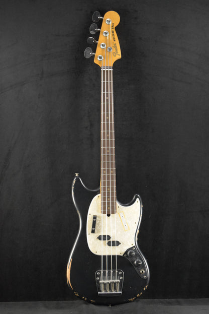 Fender JMJ Road Worn Mustang Bass Black