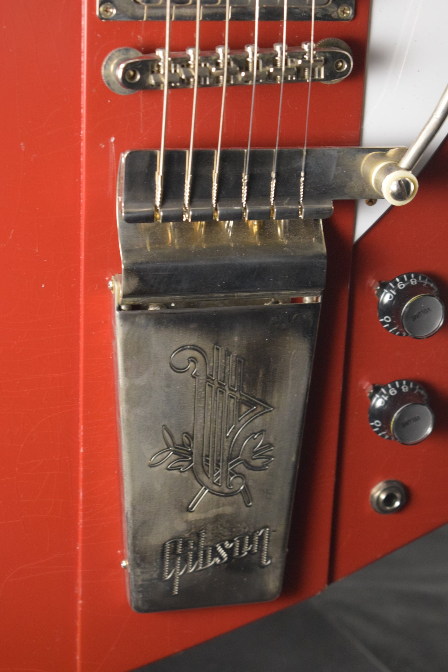 Gibson Murphy Lab 1963 Firebird V With Maestro Vibrola Cardinal Red Light Aged