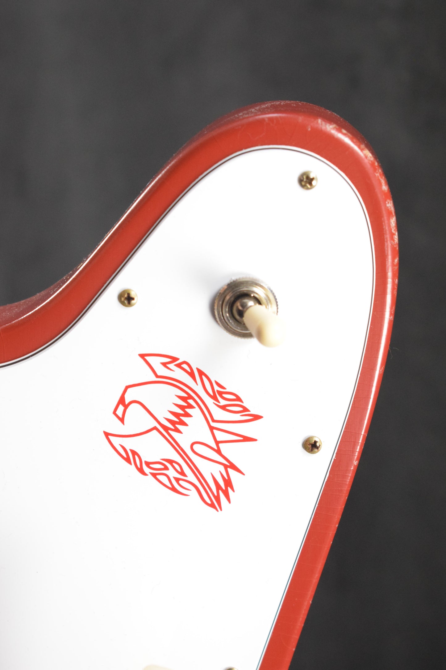 Gibson Murphy Lab 1963 Firebird V With Maestro Vibrola Cardinal Red Light Aged