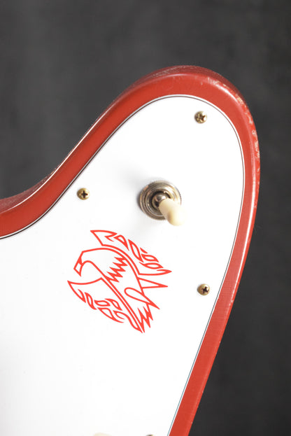 Gibson Murphy Lab 1963 Firebird V With Maestro Vibrola Cardinal Red Light Aged