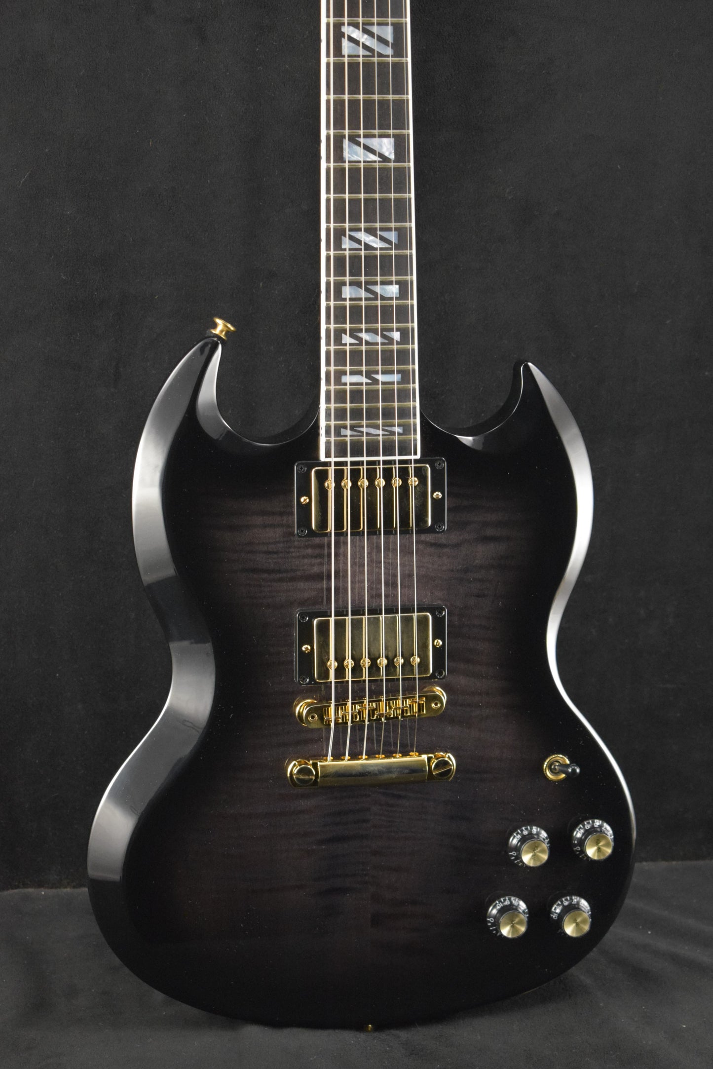 Gibson SG Supreme Translucent Ebony Burst