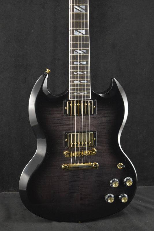 Gibson SG Supreme Translucent Ebony Burst