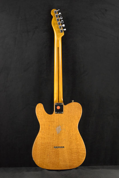 Fender Dual Stack HS Tele Relic Gold Sparkle Top with Natural Body 3A Rosewood Fingerboard